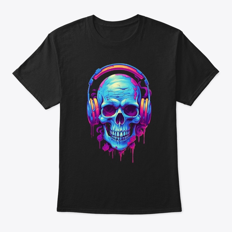 EDM skull shirt
