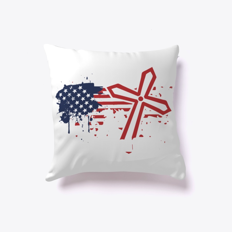 I Stand for the Flag AF Pillow