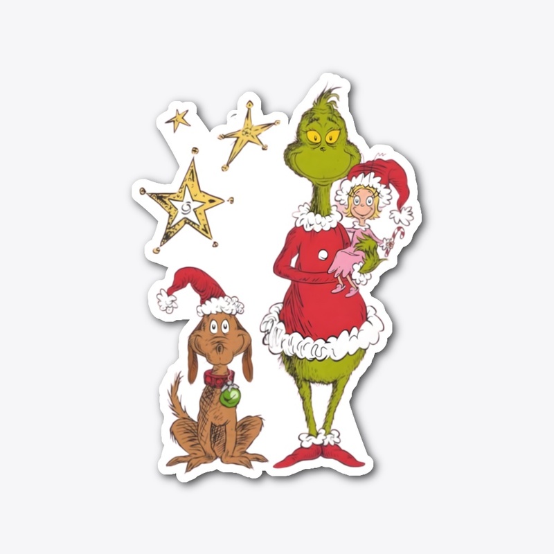 Cute Christmas Cartoon Art