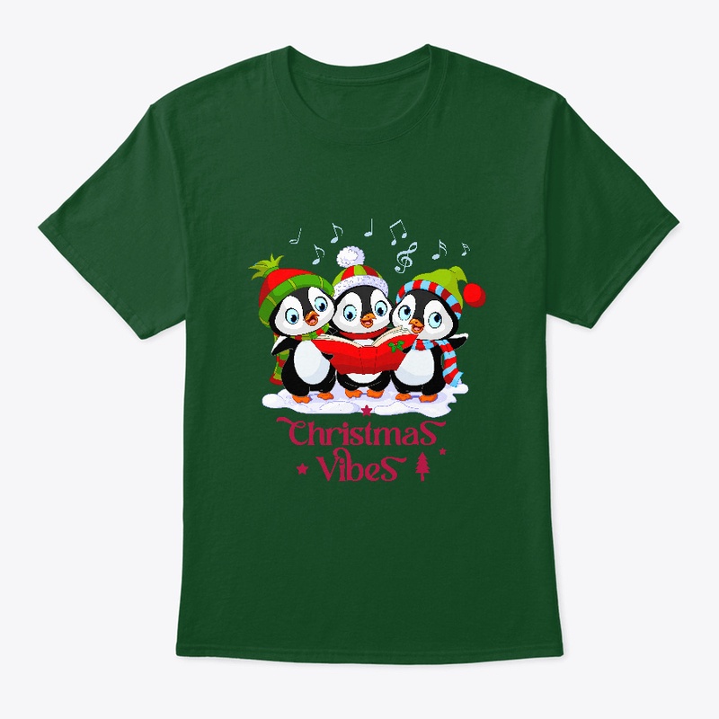 A Cute Christmas Vibes T-shirt.