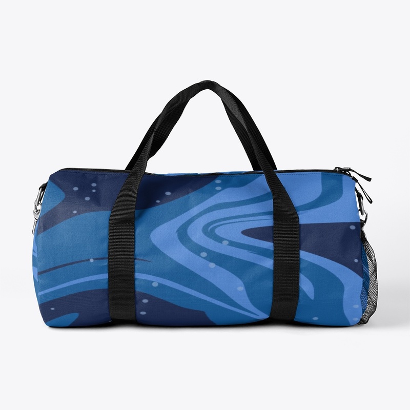 Cool Blue Duffle bag