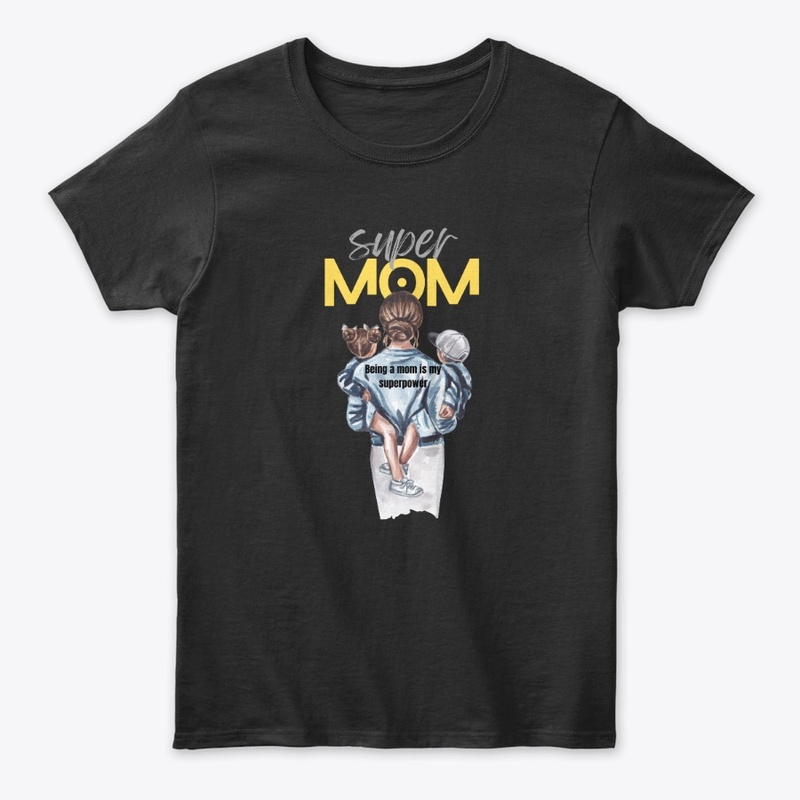 Super Mom Unisex Heavy Cotton Tee 