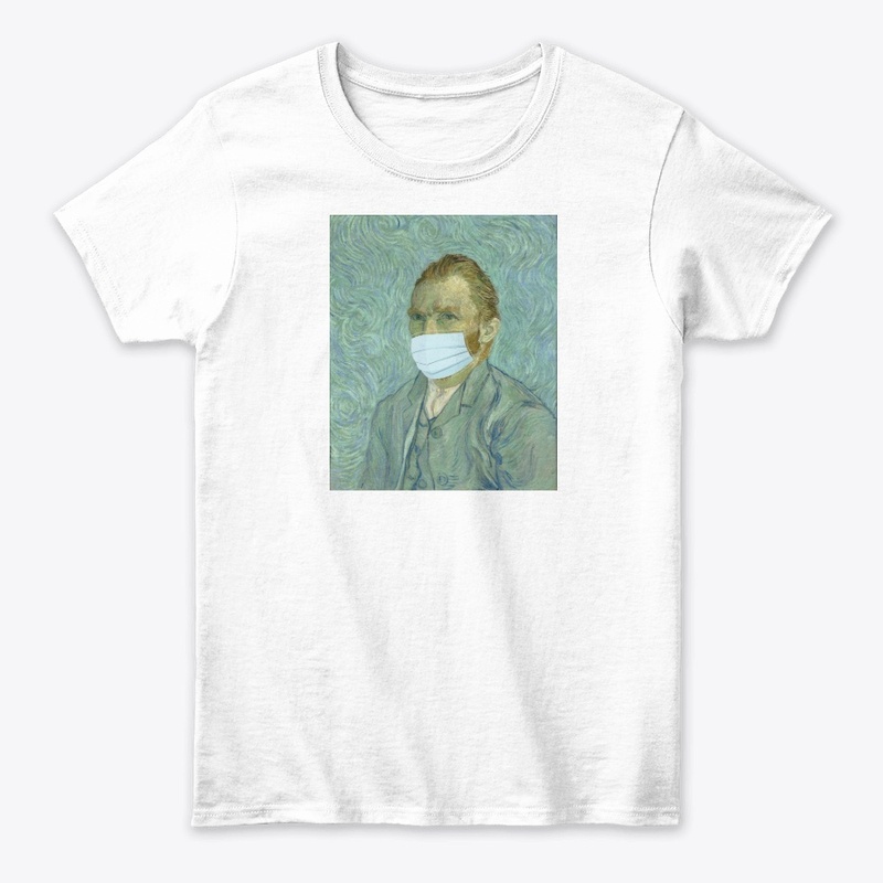 Van Gogh Self-Portrait with Mask