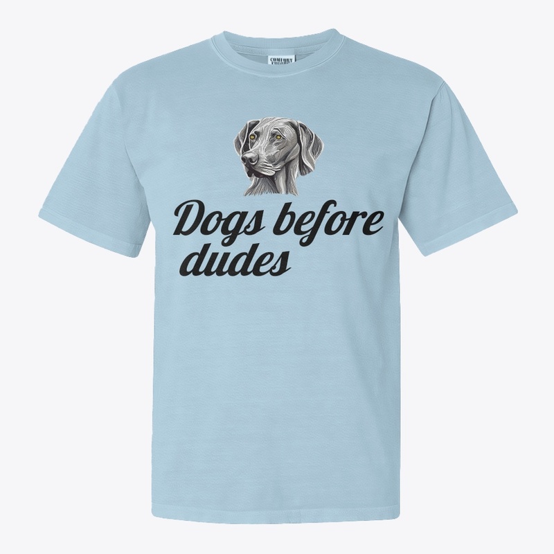 Clothes with a picture of a dog