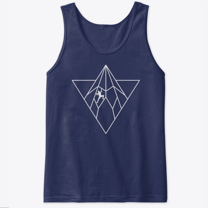 Geometric Rock Climbing Mountains