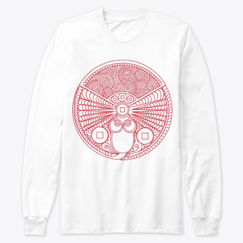 Lunar New Year Doodle Shirt Red