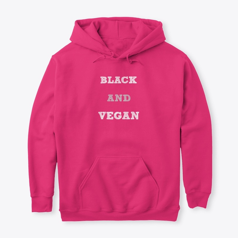 Black and Vegan (White and Grey Font)
