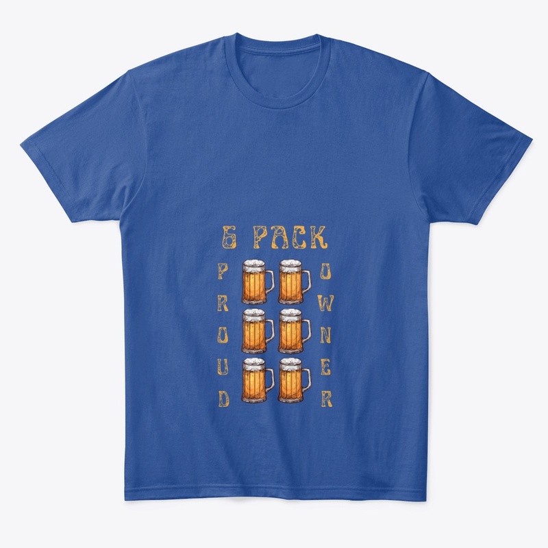 funny six pack proud owner