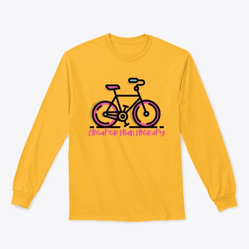 RIDING BIKE CYCLING CHEAPER THAN THERAPY