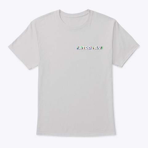 Airplay Apparel  Light Steel T-Shirt Front