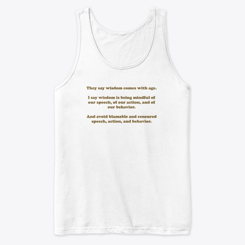 Wisdom is being mindful