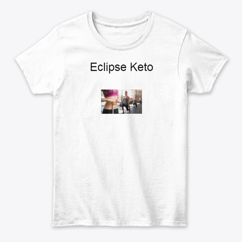 Eclipse Keto White T-Shirt Front
