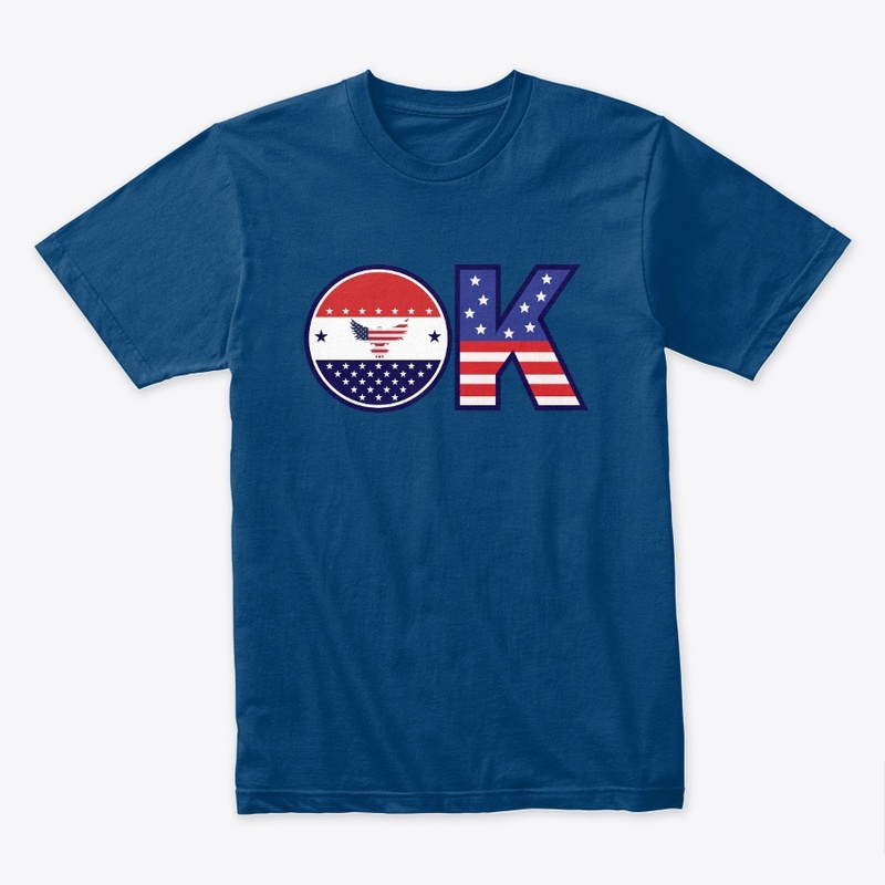 How about simple and patriotic design !