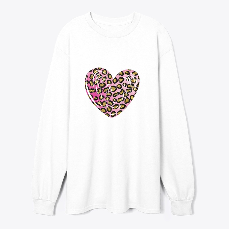 Leopard Heart T-Shirt