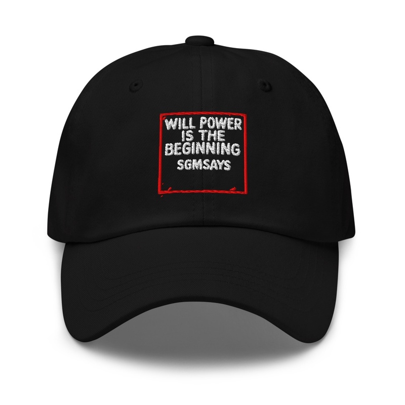 Will Power Is Only the Beginni - Dad Hat | Yupoong 6245CM - Dad Hat | Yupoong 6245CM - Dad Hat | Yupoong 6245CM - Dad Hat | Yupoong 6245CM