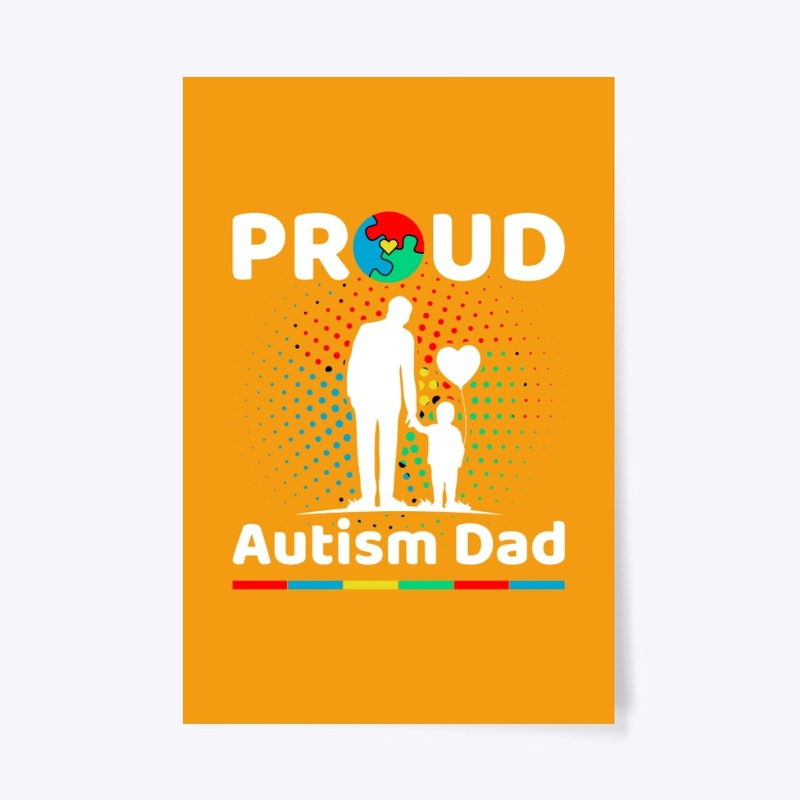 Autism Shirt - Proud Autism Dad