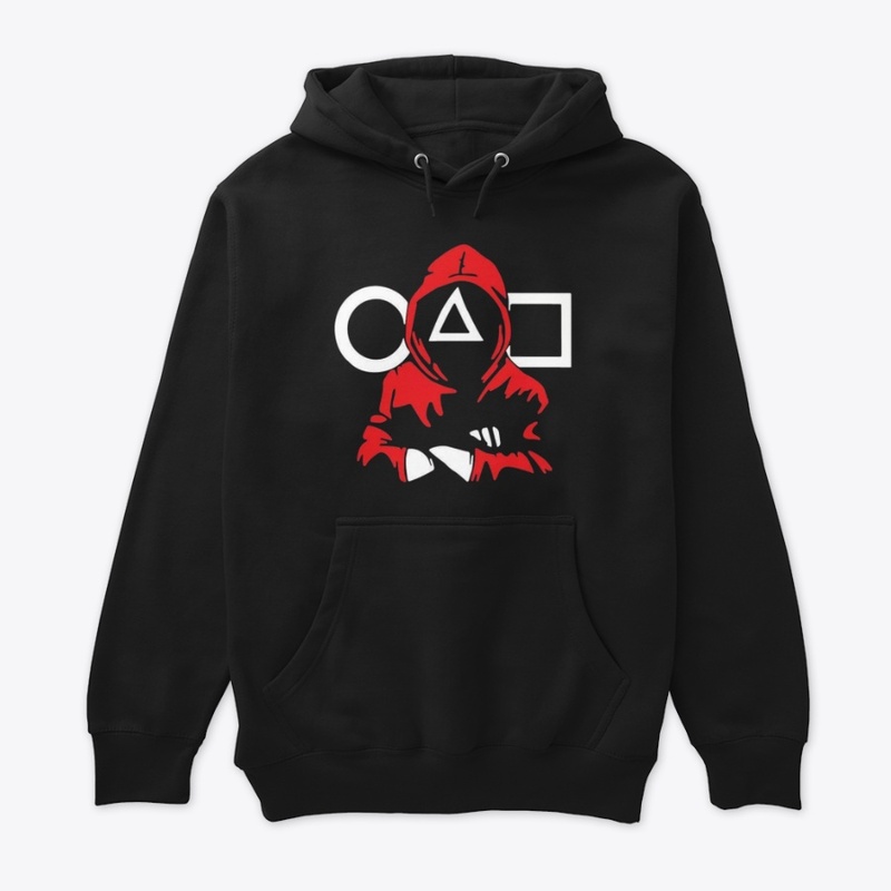 Red Guard Squid Mask T _ shirt.