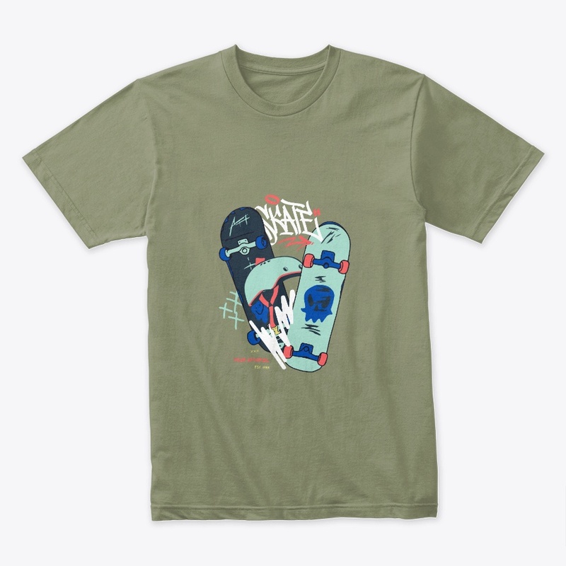 Skate & Create Stylish Tees and Hoodies