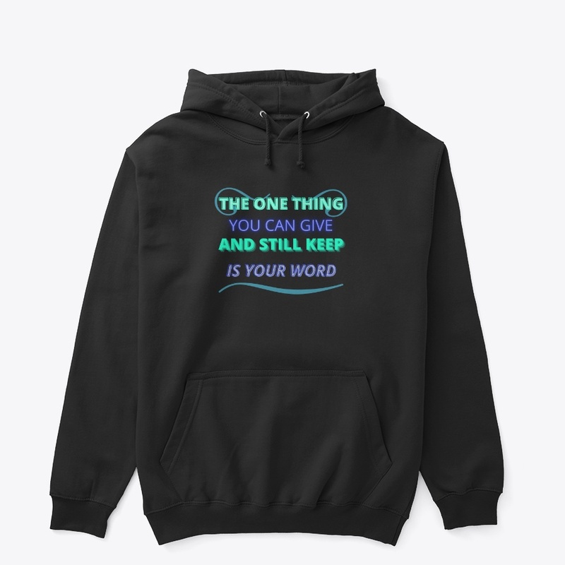The One Thing You Can Give And