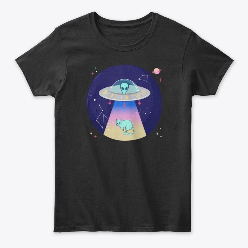 Space Cat Taken By An Alien - Sci-Fi