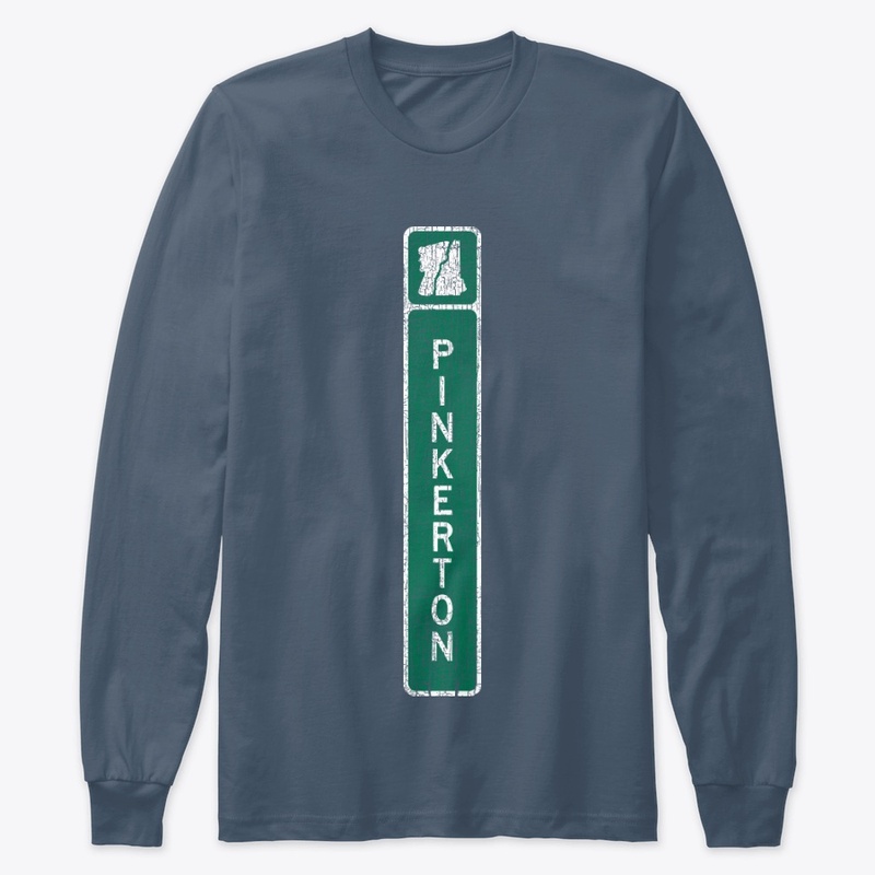 Pinkerton NH TownLine Sign Green White