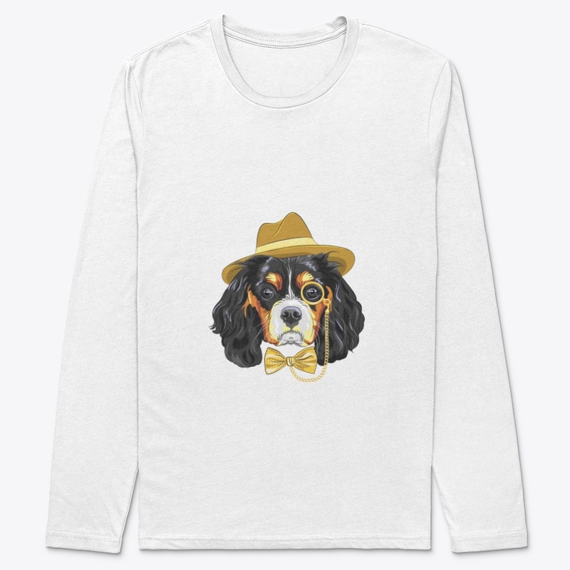 Funny Hipster Dog King IPhone Case