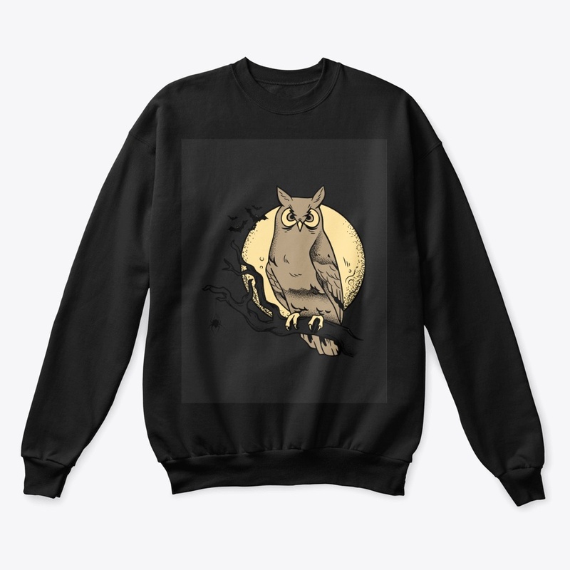 SAD OWL T-shirt design 