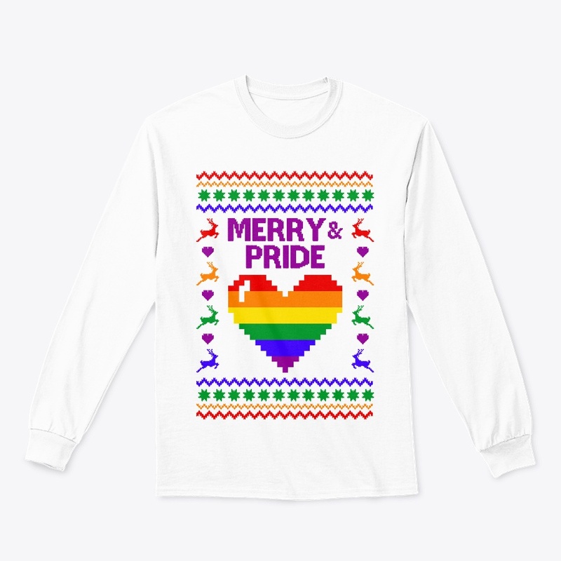 Merry And Pride LGBT Ugly Sweater