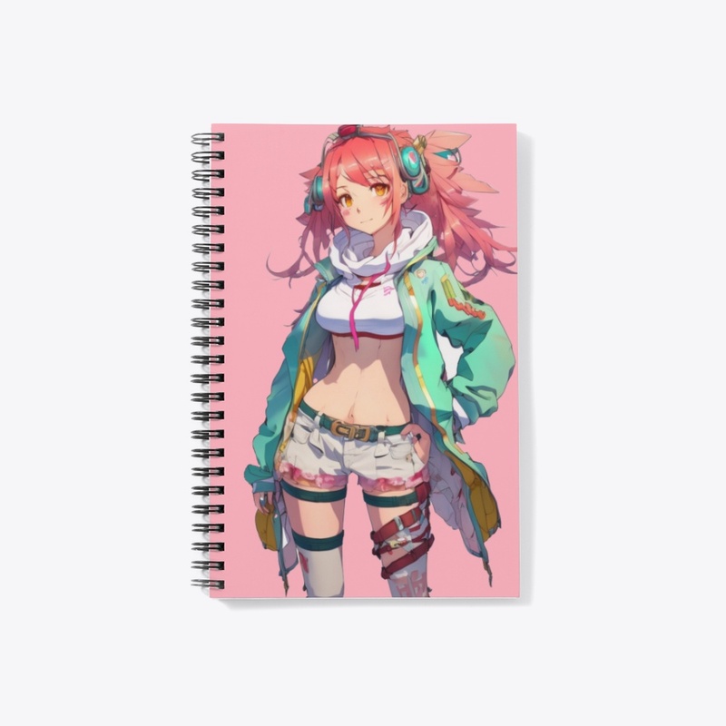 Adorable redhead anime girl collection