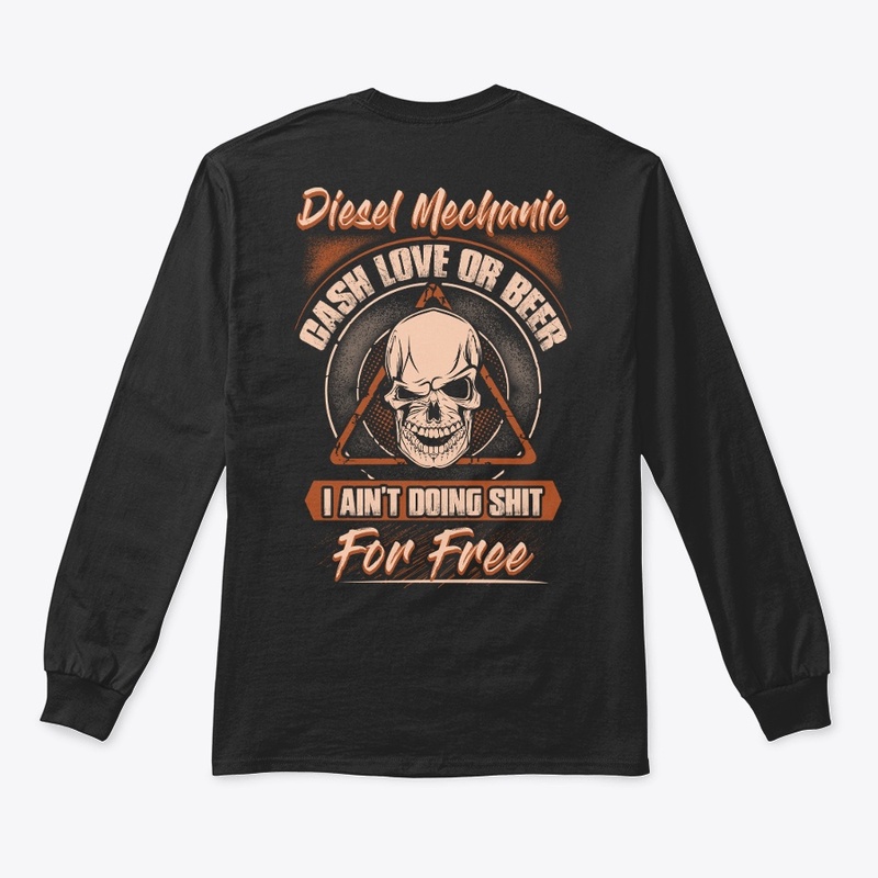 Diesel Mechanic Worthy Hoodie