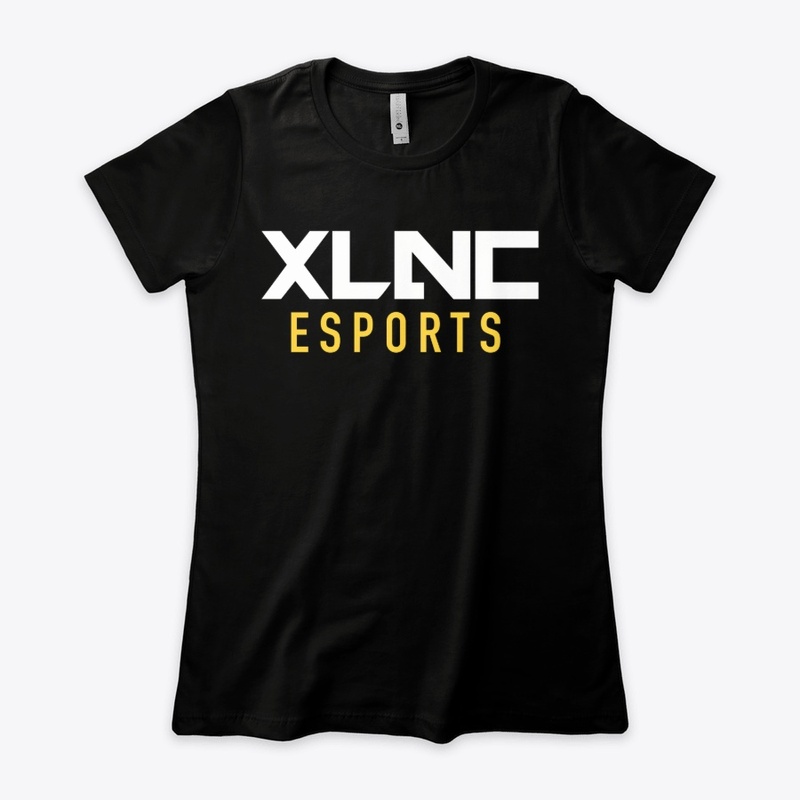 XLNC Esports Logo (White/Gold)