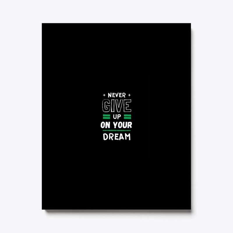 Never give up