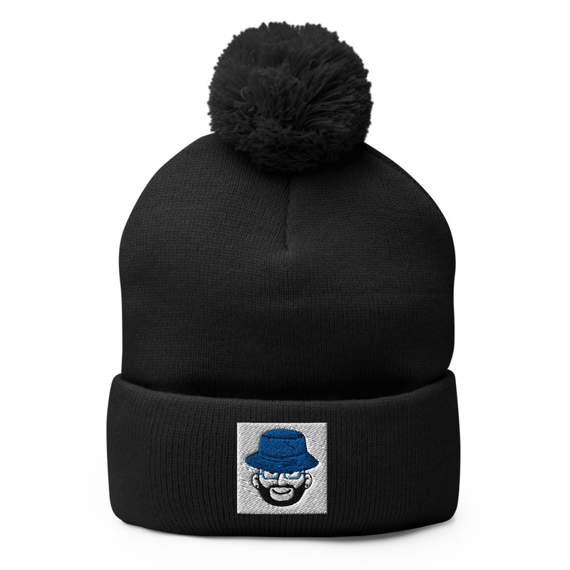 Blue Bucket Beanie 1
