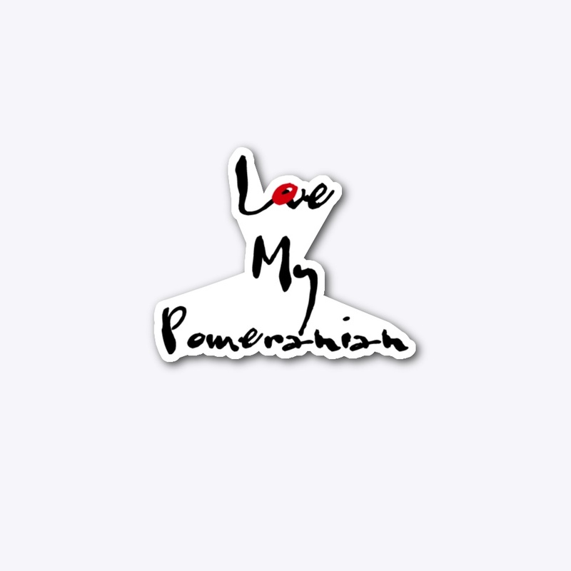 Love My Pomeranian With All My Heart