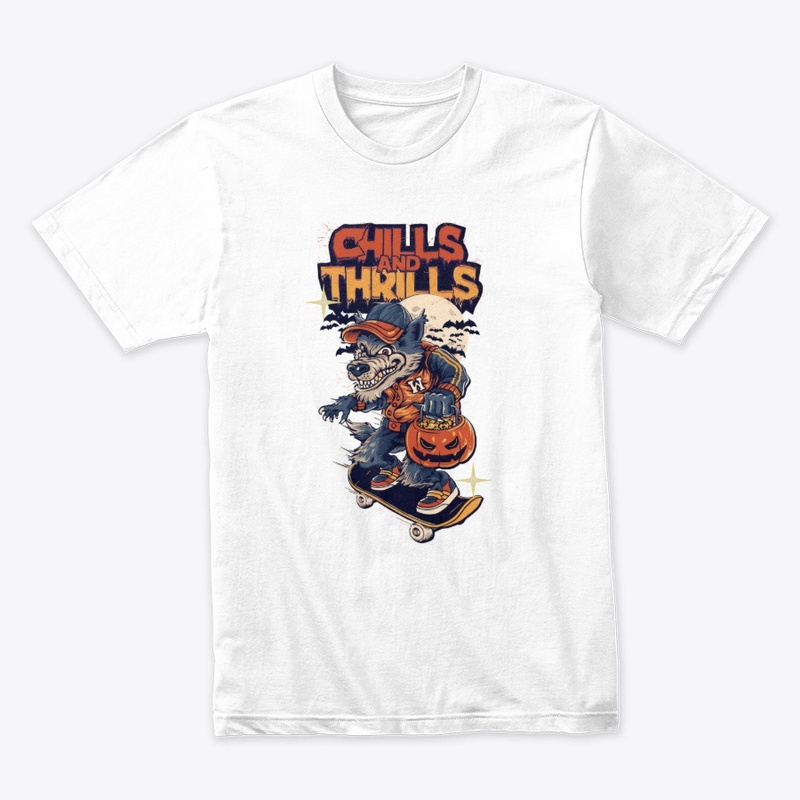Chills and Thrills Halloween Skater