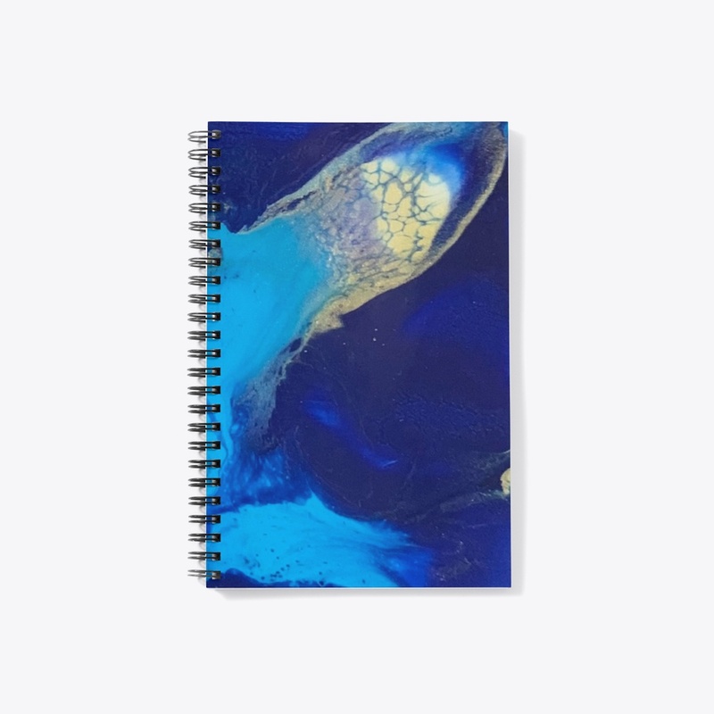 Gold On Blue