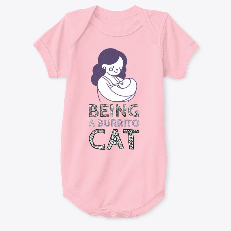 Fashion.Being a burrito cat.