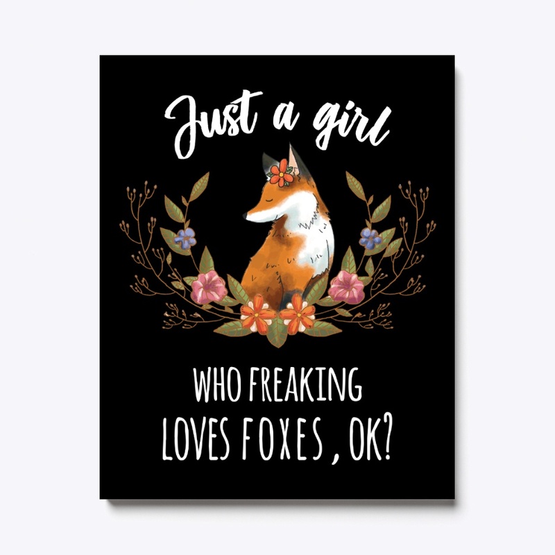Girl Freaking Loves Foxes Boho Style
