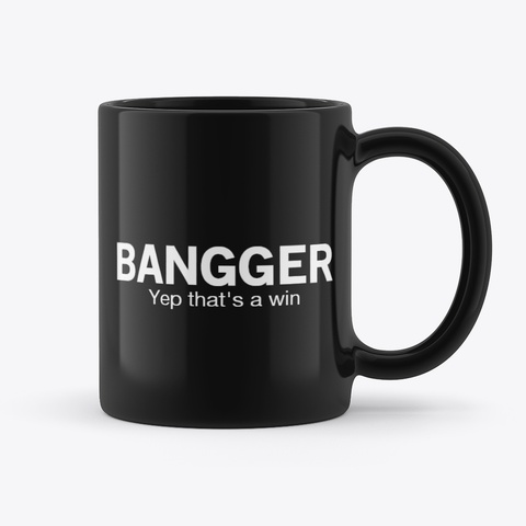 Bangger Black T-Shirt Back