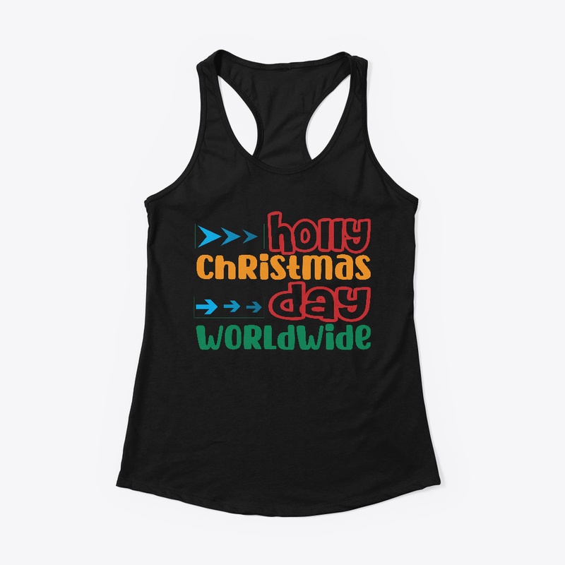 Holly christmas day worldwide