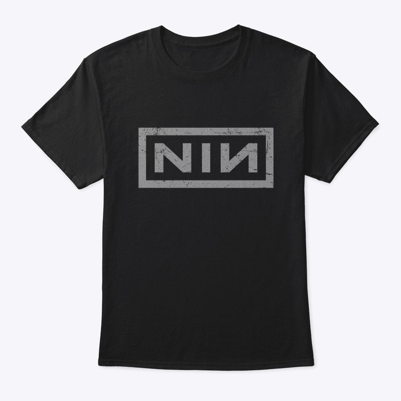 NIN (Distressed in Static Silver)