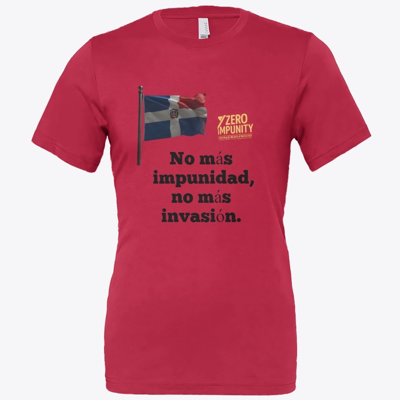 No más impunidad, no más invasión