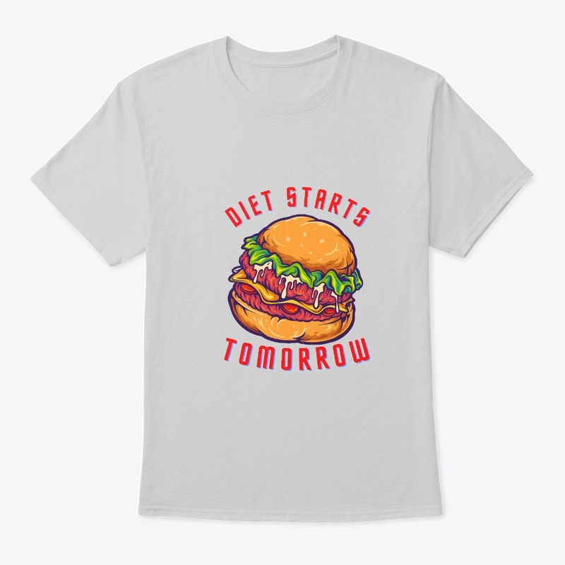 DIET STARTS TOMORROW BURGER FUNNY,GIFTS 