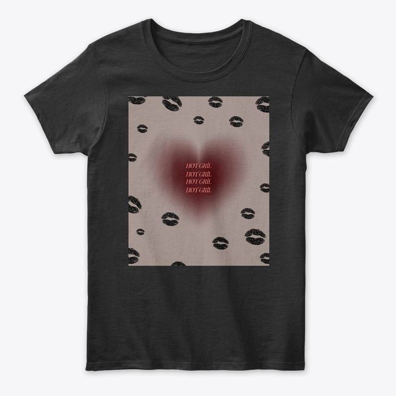 HOT GIRL WRITTEN T-SHIRT