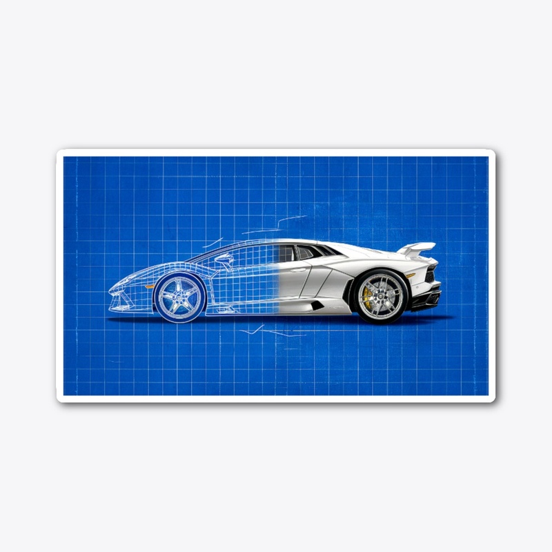 Blueprint Diecast Side Profile 