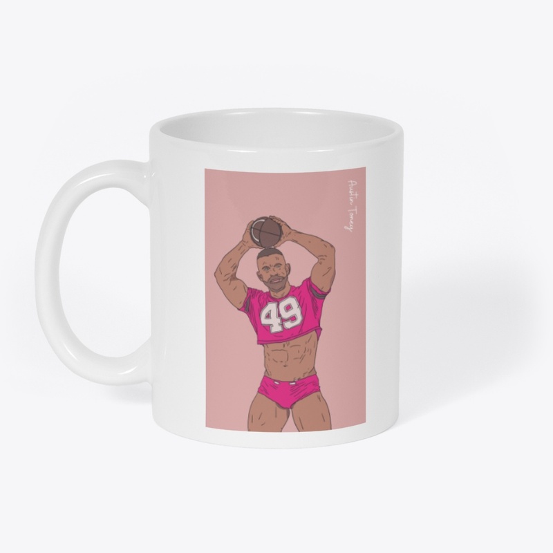Football Hunk Mug (Pink Collection)