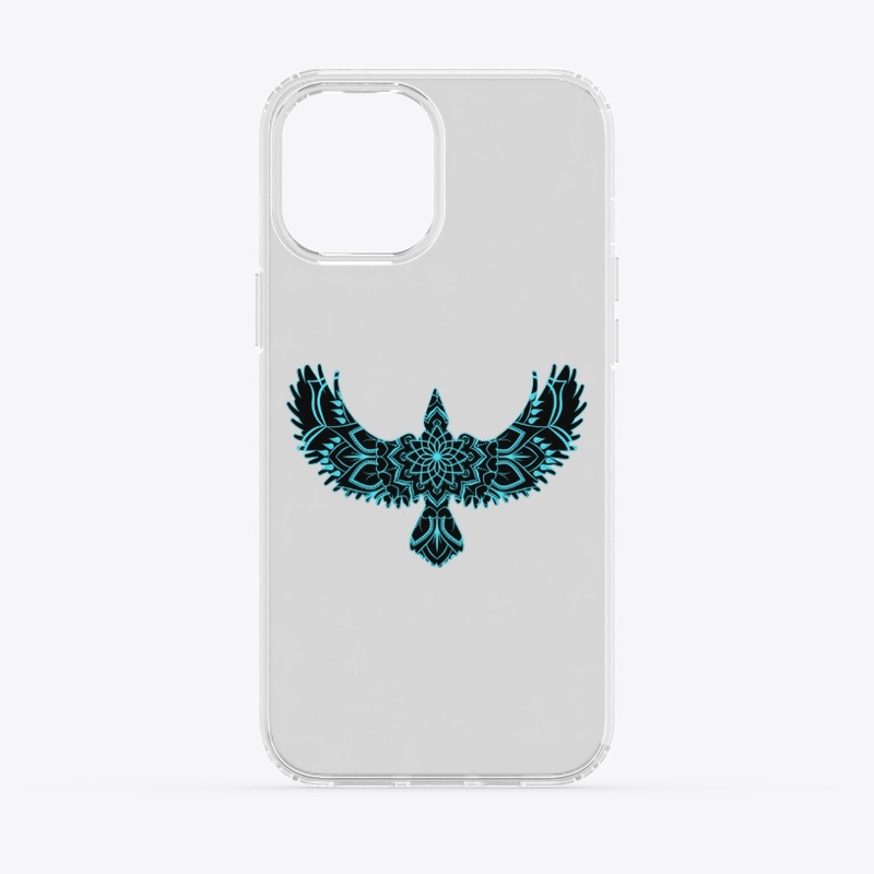 Eagle with Mandala Art