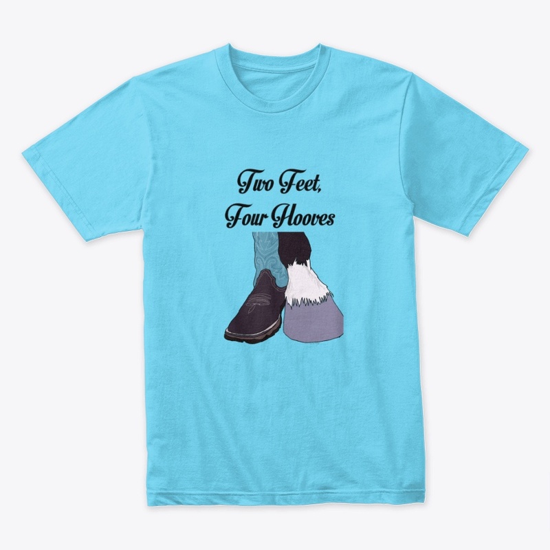 Two Feet, Four Hooves Premium Shirt