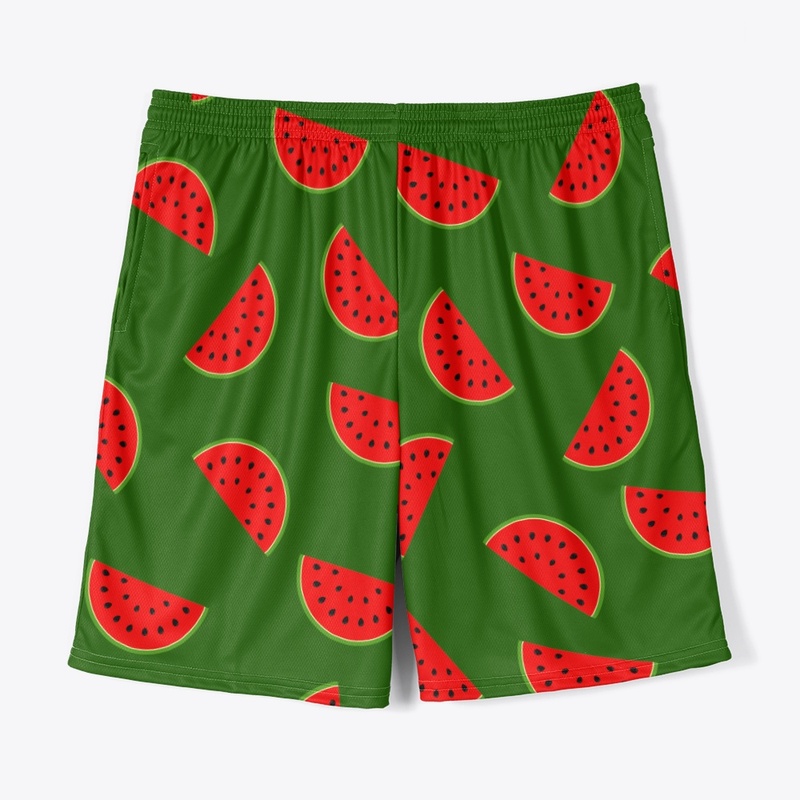 Green  Tshirt with Watermelon