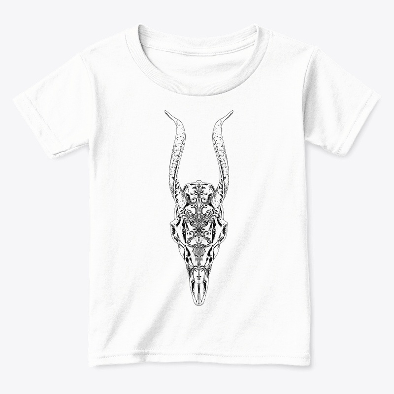 Horned skull by CrownPeople